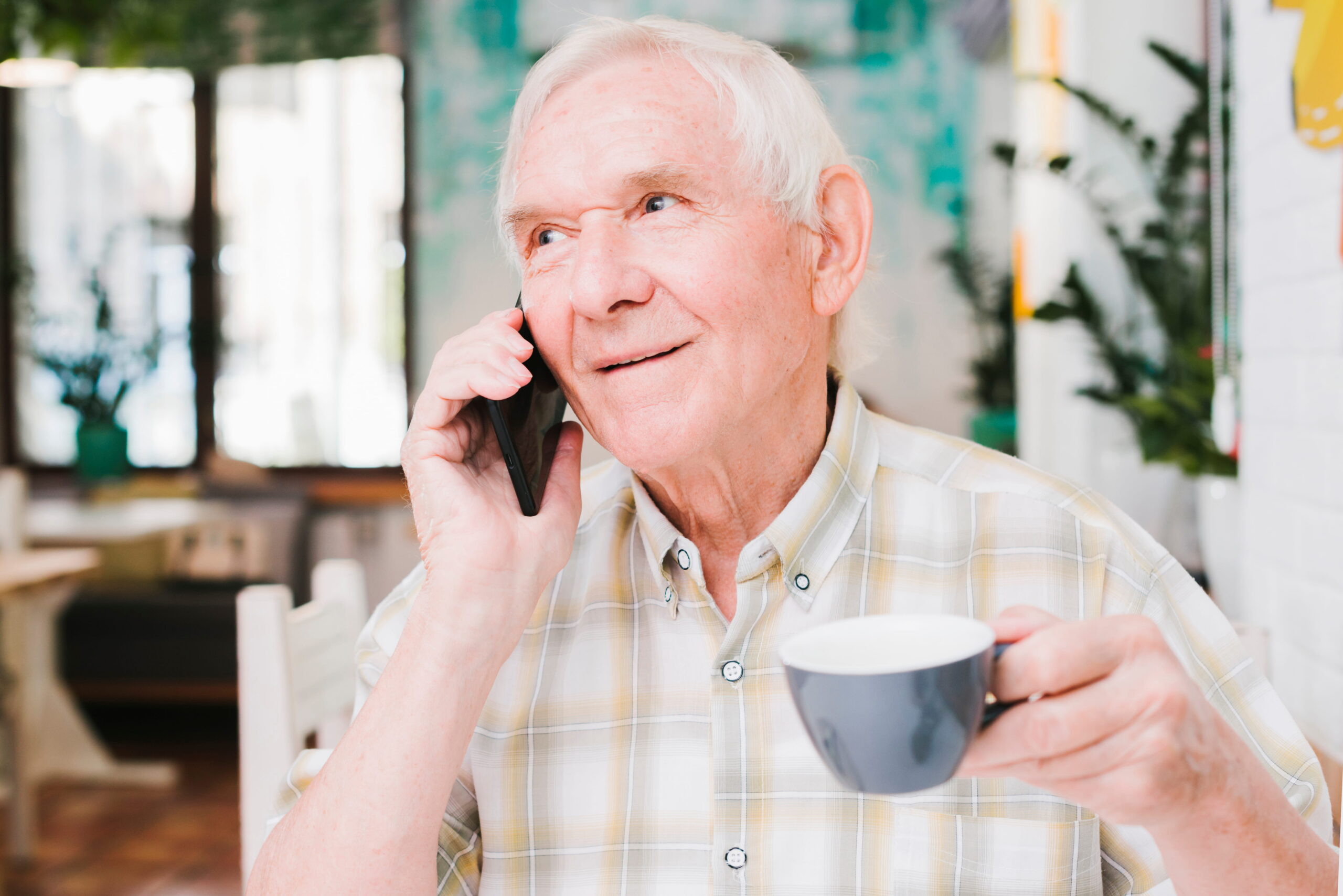 Three simple ways to check in with a loved one by phone